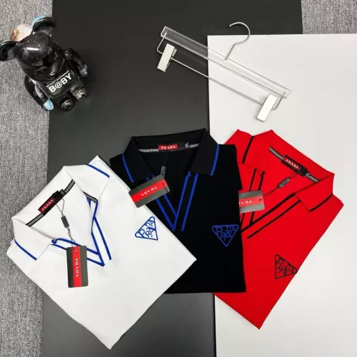 Replica Prada T-Shirts Short Sleeved For Men #1386644 $38.00 USD for Wholesale