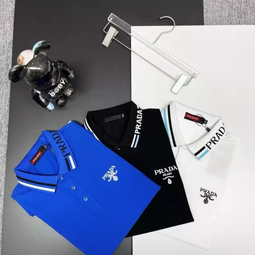 Replica Prada T-Shirts Short Sleeved For Men #1386650 $38.00 USD for Wholesale