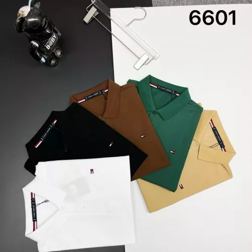 Replica Tommy Hilfiger TH T-Shirts Short Sleeved For Men #1386669 $38.00 USD for Wholesale