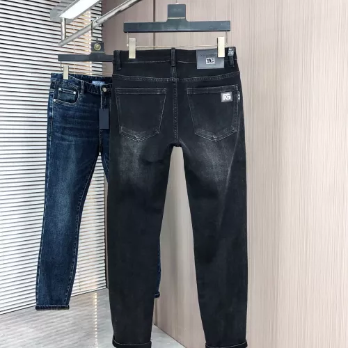 Replica Dolce & Gabbana D&G Jeans For Men #1386845 $80.00 USD for Wholesale