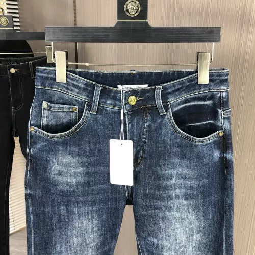 Replica Christian Dior Jeans For Men #1386848 $80.00 USD for Wholesale