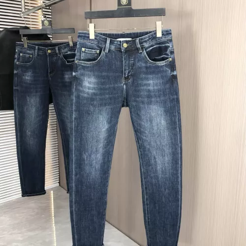 Replica Christian Dior Jeans For Men #1386849 $80.00 USD for Wholesale