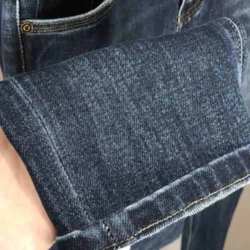 Replica Christian Dior Jeans For Men #1386849 $80.00 USD for Wholesale