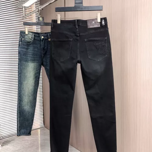 Replica Christian Dior Jeans For Men #1386852 $80.00 USD for Wholesale