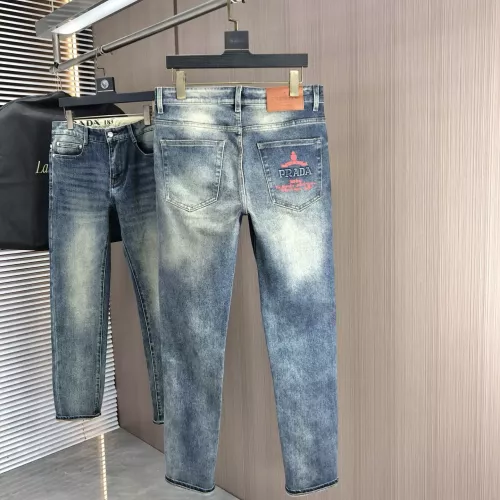 Replica Prada Jeans For Men #1386870 $80.00 USD for Wholesale