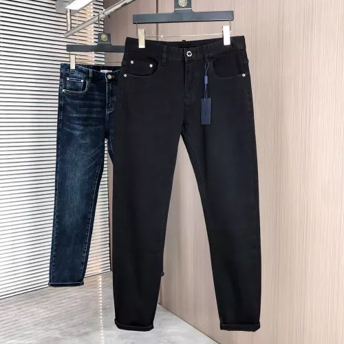 Replica Prada Jeans For Men #1386875 $80.00 USD for Wholesale