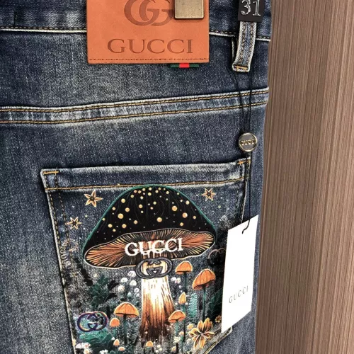 Replica Gucci Jeans For Men #1386904 $80.00 USD for Wholesale