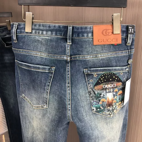 Replica Gucci Jeans For Men #1386904 $80.00 USD for Wholesale