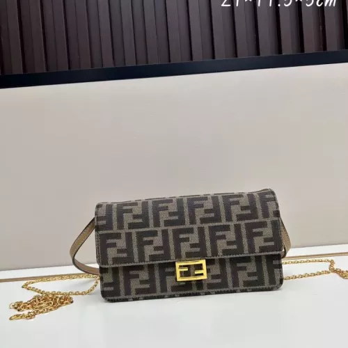Cheap Fendi AAA Quality Shoulder Bags For Women #1386918, $$88.00 USD On Fendi AAA Quality Shoulder Bags