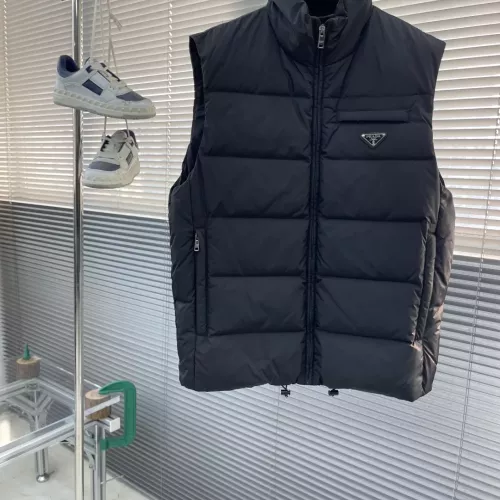 Cheap Prada Down Feather Coat Sleeveless For Men #1386950, $$155.00 USD On Prada Down Feather Coat