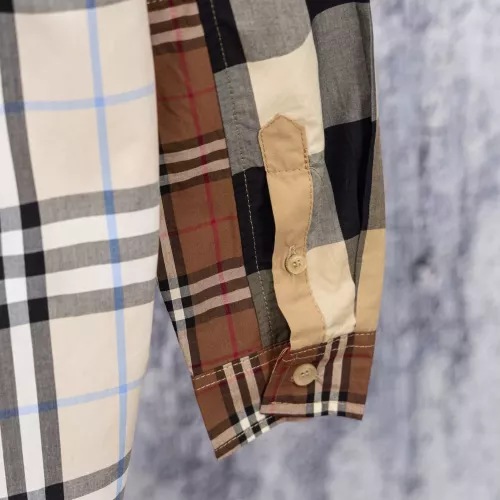 Replica Burberry Shirts Long Sleeved For Men #1387023 $52.00 USD for Wholesale