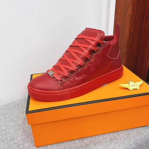 Replica Balenciaga High Tops Shoes For Men #1387157 $80.00 USD for Wholesale