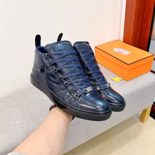 Replica Balenciaga High Tops Shoes For Men #1387160 $80.00 USD for Wholesale