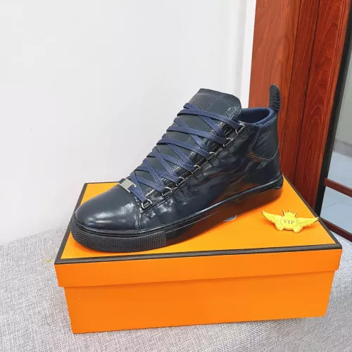 Replica Balenciaga High Tops Shoes For Men #1387161 $80.00 USD for Wholesale