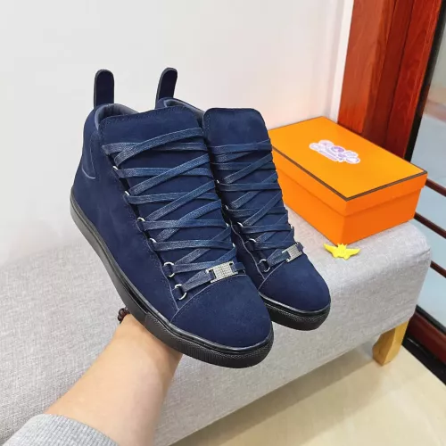 Replica Balenciaga High Tops Shoes For Men #1387162 $80.00 USD for Wholesale