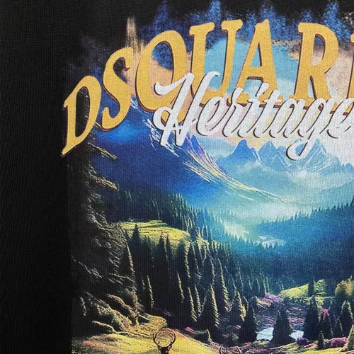 Replica Dsquared Hoodies Long Sleeved For Men #1387237 $42.00 USD for Wholesale