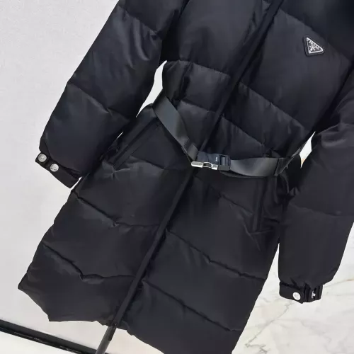 Replica Prada Down Feather Coat Long Sleeved For Women #1387261 $261.16 USD for Wholesale