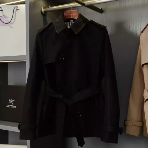 Replica Burberry Trench Coat Long Sleeved For Women #1387278 $162.00 USD for Wholesale