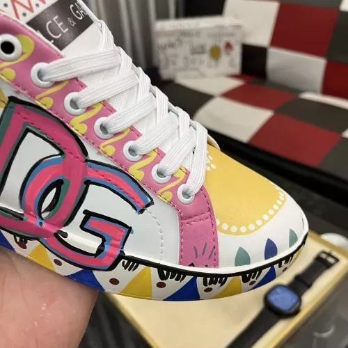 Replica Dolce & Gabbana D&G Casual Shoes For Women #1387370 $88.00 USD for Wholesale