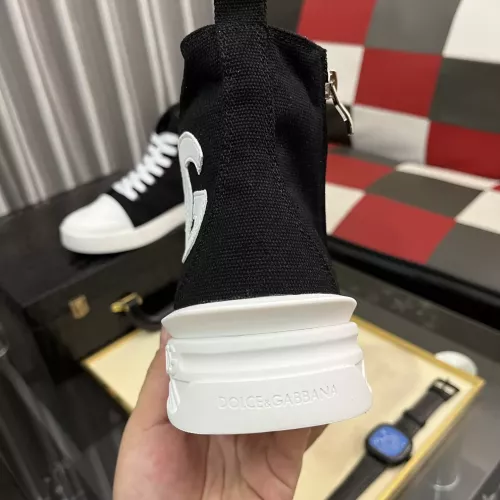 Replica Dolce & Gabbana D&G High Top Shoes For Men #1387371 $85.00 USD for Wholesale