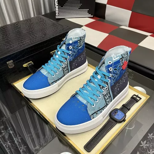 Replica Dsquared High Tops Shoes For Men #1387430 $82.00 USD for Wholesale