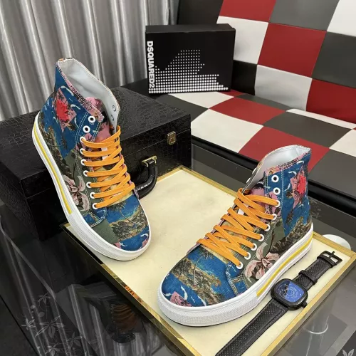 Cheap Dsquared High Tops Shoes For Men #1387431, $$82.00 USD On Dsquared High Tops Shoes