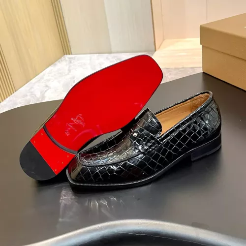 Replica Christian Louboutin Leather Shoes For Men #1387581 $172.00 USD for Wholesale