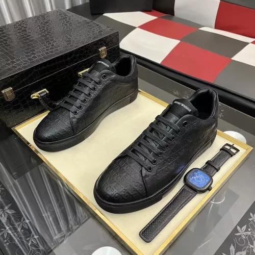Replica Armani Casual Shoes For Men #1387590 $80.00 USD for Wholesale