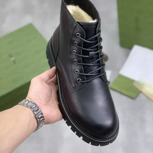 Replica Gucci Boots For Men #1387626 $105.00 USD for Wholesale
