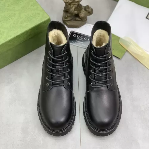 Replica Gucci Boots For Men #1387626 $105.00 USD for Wholesale