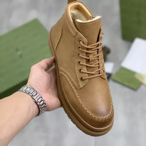 Replica Gucci Boots For Men #1387627 $105.00 USD for Wholesale