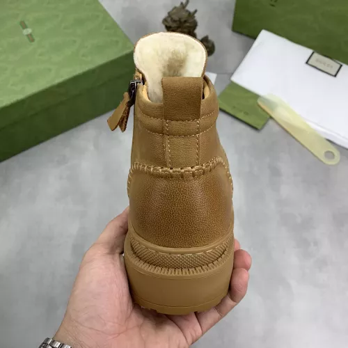 Replica Gucci Boots For Men #1387627 $105.00 USD for Wholesale