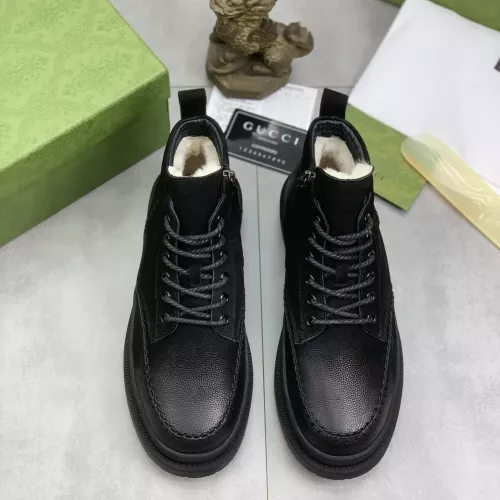 Replica Gucci Boots For Men #1387629 $105.00 USD for Wholesale