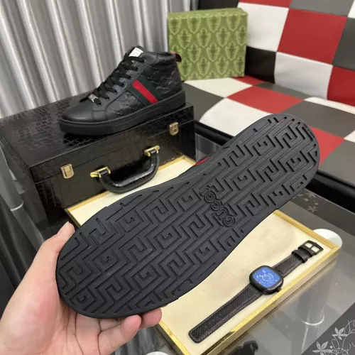 Replica Gucci High Tops Shoes For Men #1387724 $88.00 USD for Wholesale