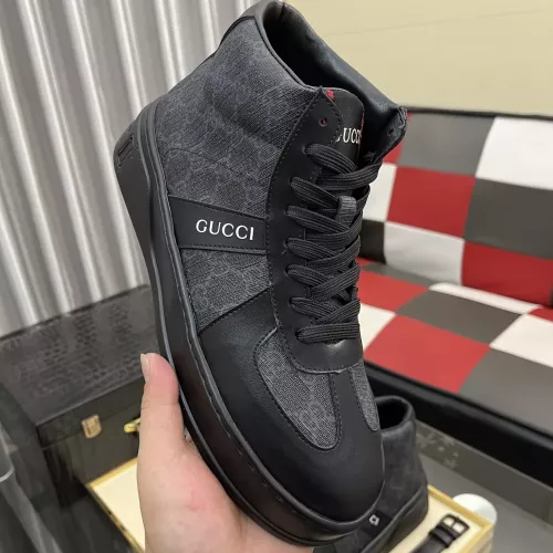Replica Gucci High Tops Shoes For Men #1387729 $85.00 USD for Wholesale