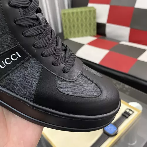 Replica Gucci High Tops Shoes For Men #1387729 $85.00 USD for Wholesale