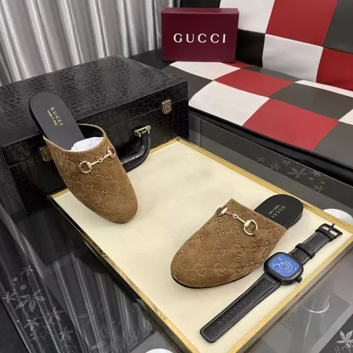 Replica Gucci Slippers For Women #1387835 $92.00 USD for Wholesale