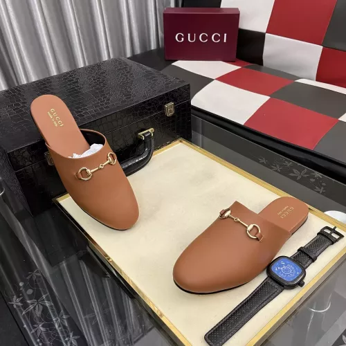 Replica Gucci Slippers For Men #1387854 $92.00 USD for Wholesale