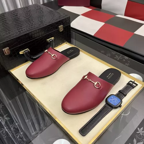 Replica Gucci Slippers For Men #1387856 $92.00 USD for Wholesale