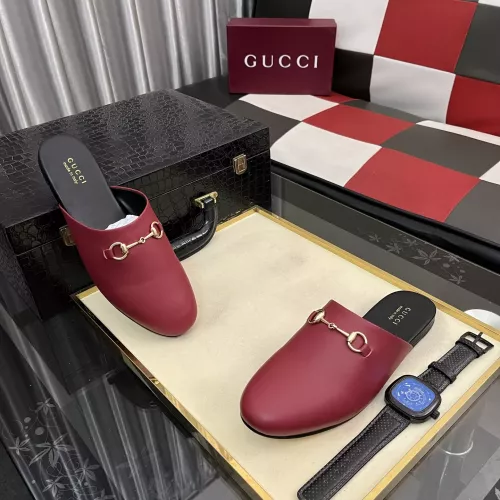 Replica Gucci Slippers For Men #1387856 $92.00 USD for Wholesale