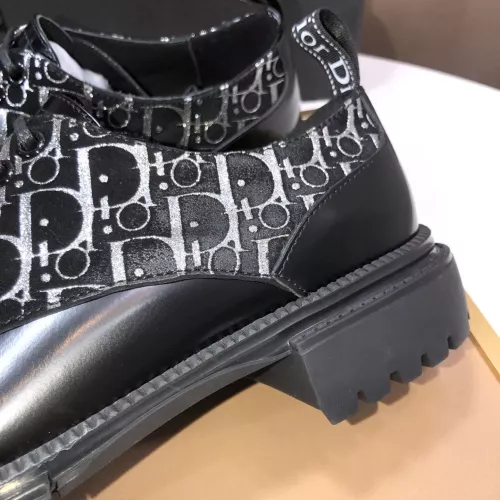 Replica Christian Dior Leather Shoes For Men #1387863 $128.00 USD for Wholesale