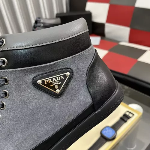 Replica Prada High Top Shoes For Men #1387865 $88.00 USD for Wholesale
