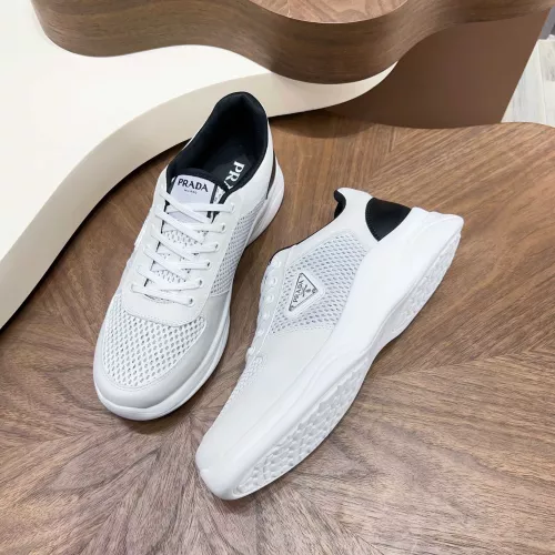 Replica Prada Casual Shoes For Men #1387869 $112.00 USD for Wholesale