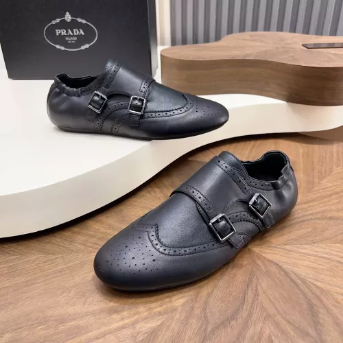 Replica Prada Casual Shoes For Men #1387873 $112.00 USD for Wholesale