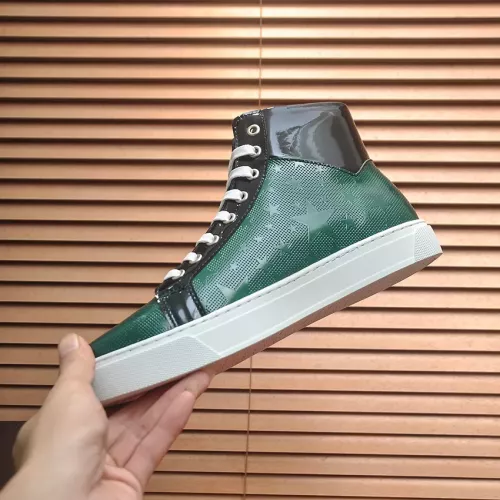 Replica Philipp Plein PP High Tops Shoes For Men #1387891 $92.00 USD for Wholesale