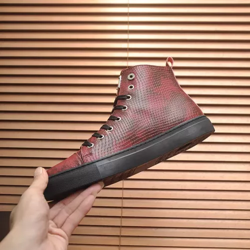 Replica Philipp Plein PP High Tops Shoes For Men #1387899 $92.00 USD for Wholesale