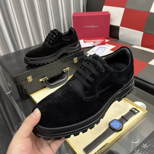 Cheap Salvatore Ferragamo Leather Shoes For Men #1387948, $$118.00 USD On Salvatore Ferragamo Leather Shoes