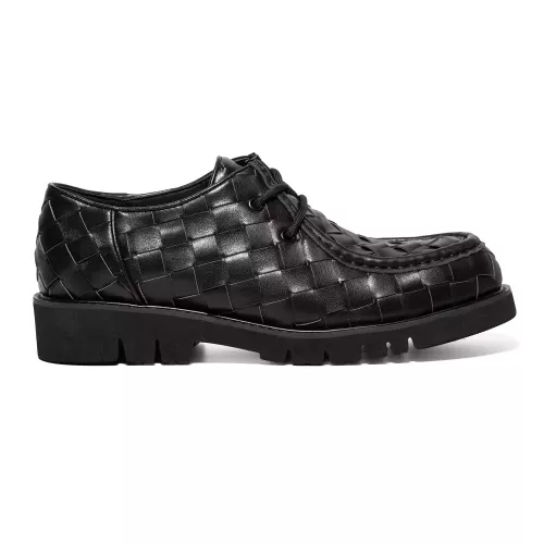 Replica Bottega Veneta BV Leather Shoes For Women #1387969 $145.00 USD for Wholesale