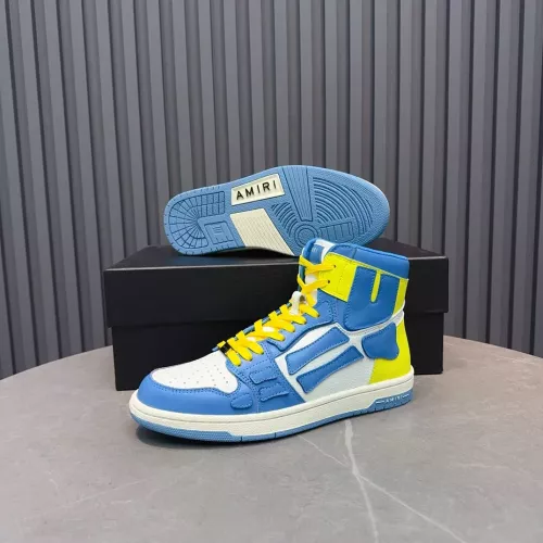 Replica Amiri High Tops Shoes For Men #1387970 $112.00 USD for Wholesale