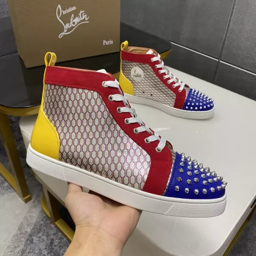 Cheap Christian Louboutin High Top Shoes For Women #1388044, $$98.00 USD On Christian Louboutin High Top Shoes
